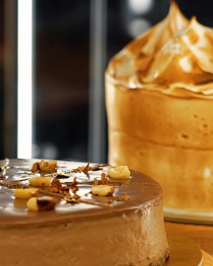 A meringue cake